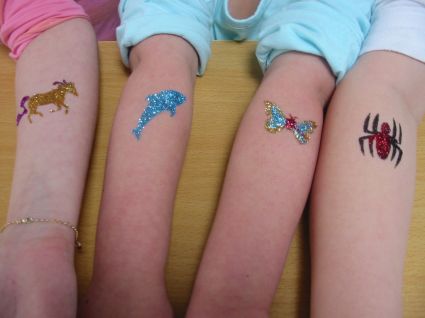 Glitter Multi Tattoos